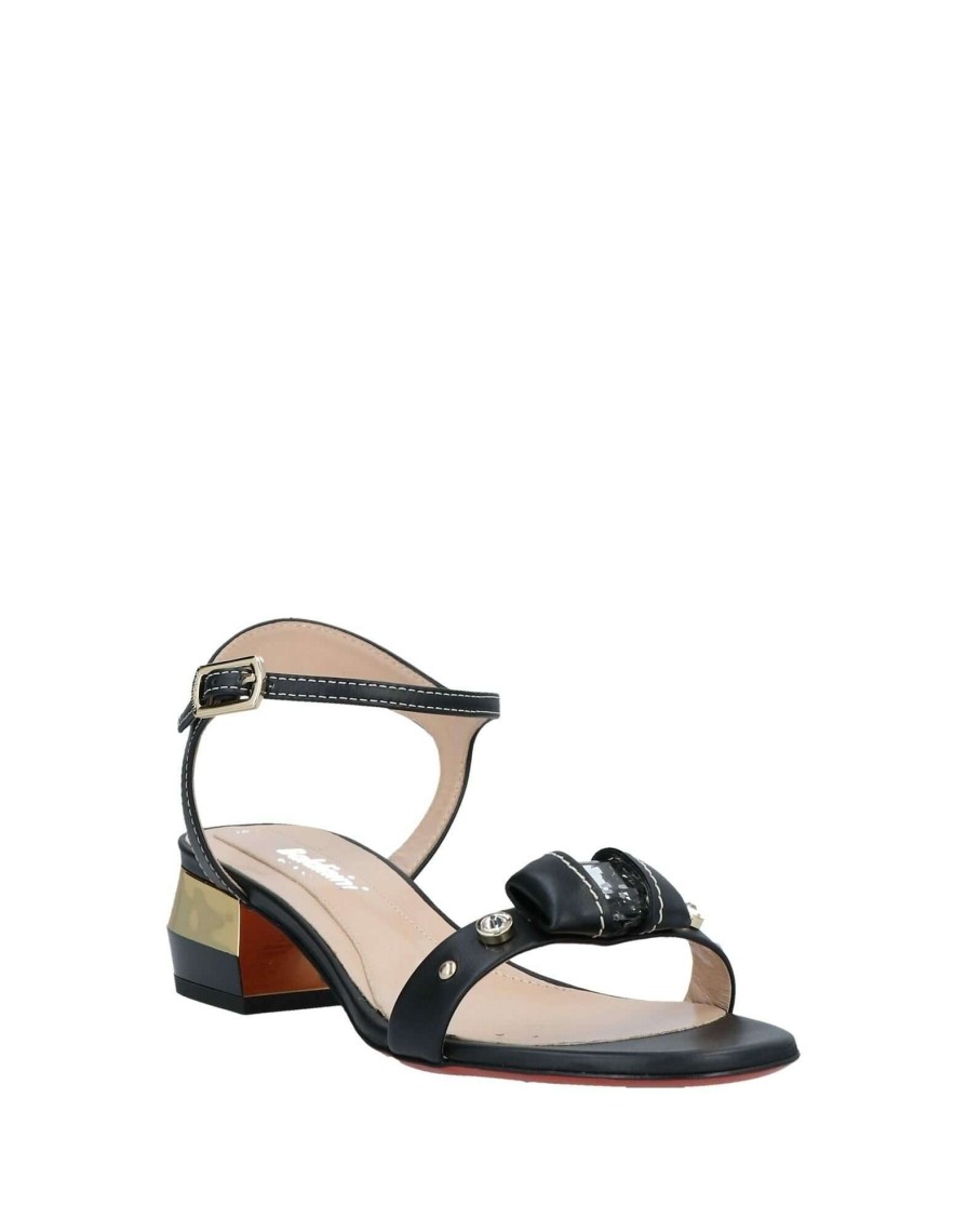 Footwear * | Baldinini Sandals For Women Black