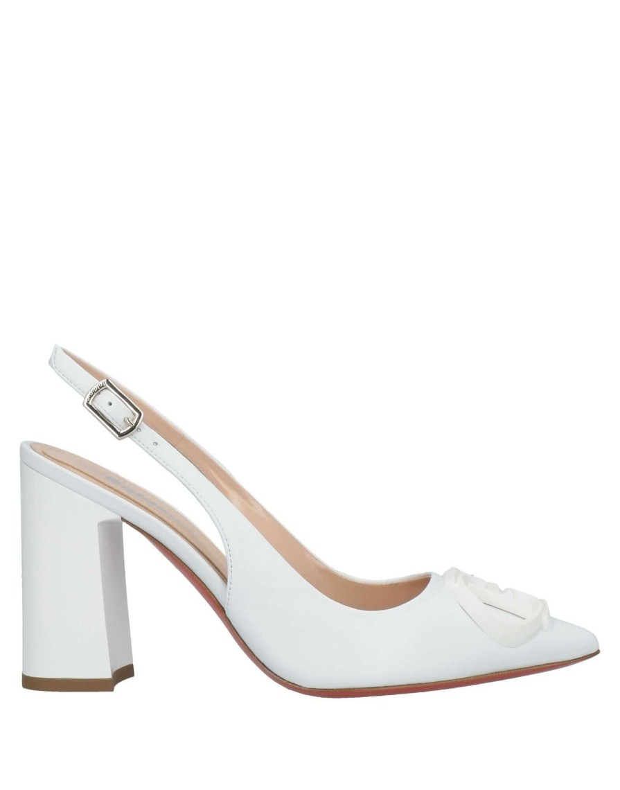 Footwear * | Baldinini Pump For Women White