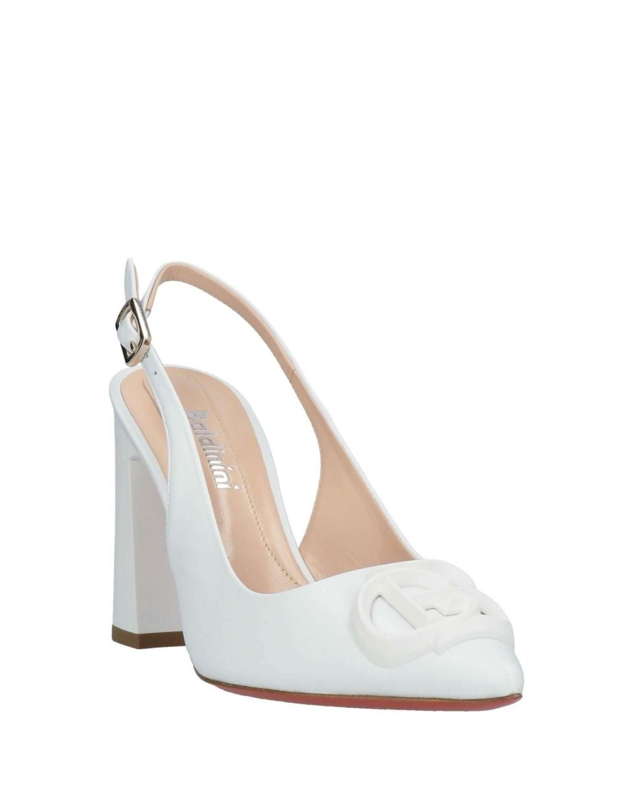 Footwear * | Baldinini Pump For Women White