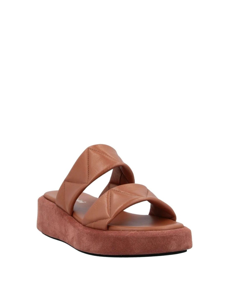 Footwear * | Baldinini Sandals For Women Tan