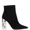 Footwear * | Baldinini Ankle Boot For Women Black