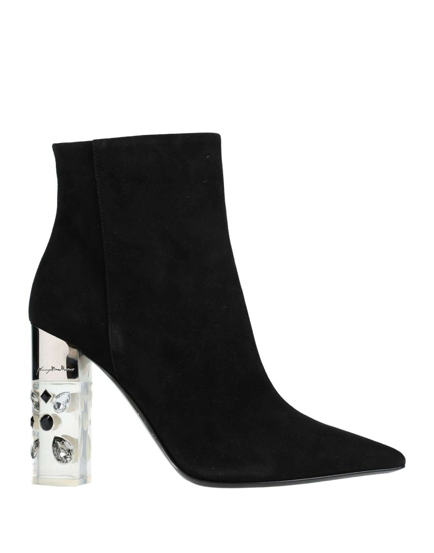 Footwear * | Baldinini Ankle Boot For Women Black