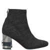 Footwear * | Baldinini Ankle Boot For Women Black