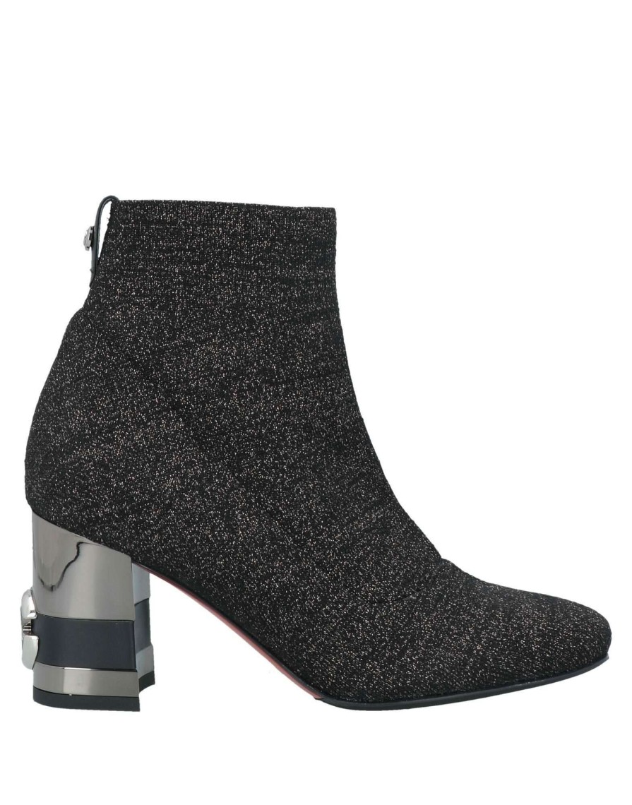 Footwear * | Baldinini Ankle Boot For Women Black