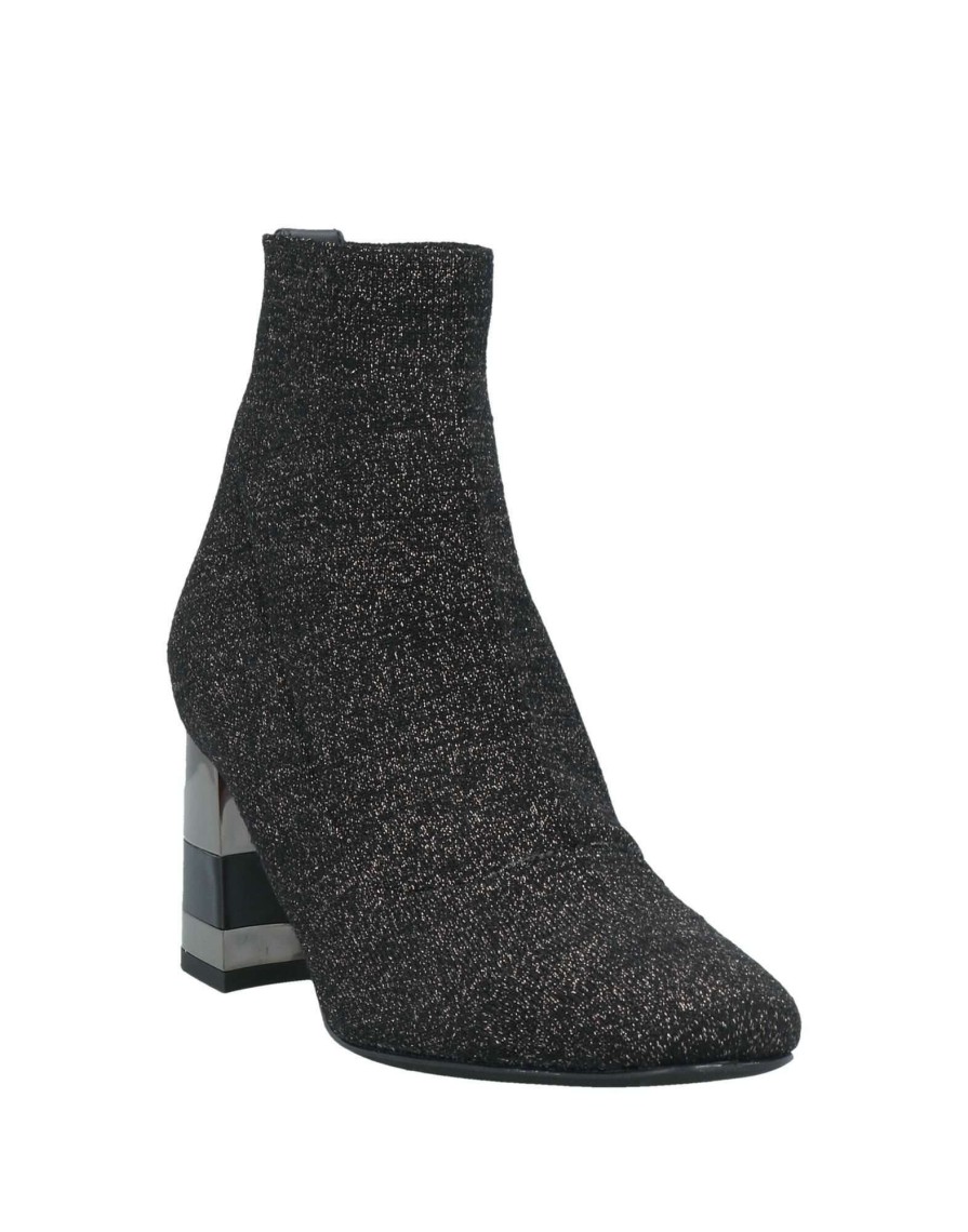 Footwear * | Baldinini Ankle Boot For Women Black