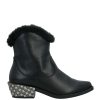 Footwear * | Baldinini Ankle Boot For Women Black