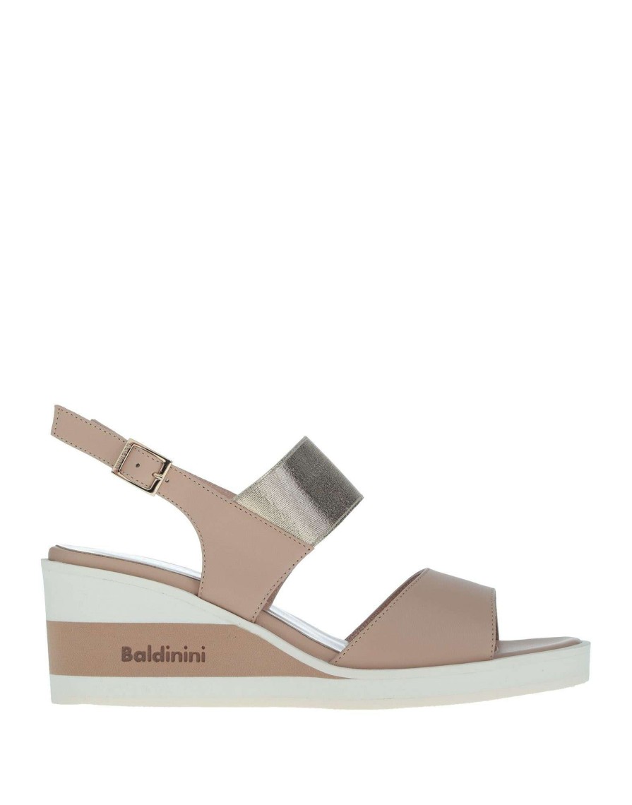 Footwear * | Baldinini Sandals For Women Beige