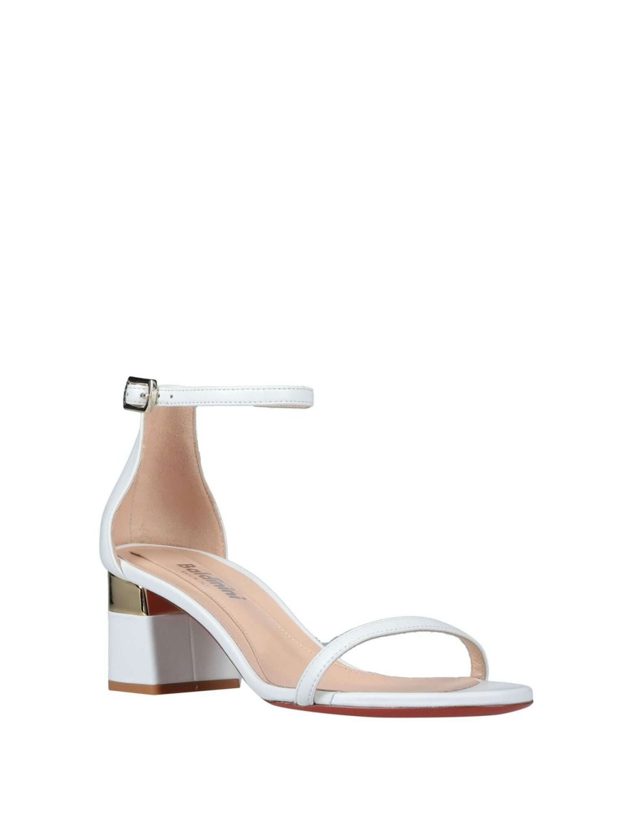 Footwear * | Baldinini Sandals For Women White