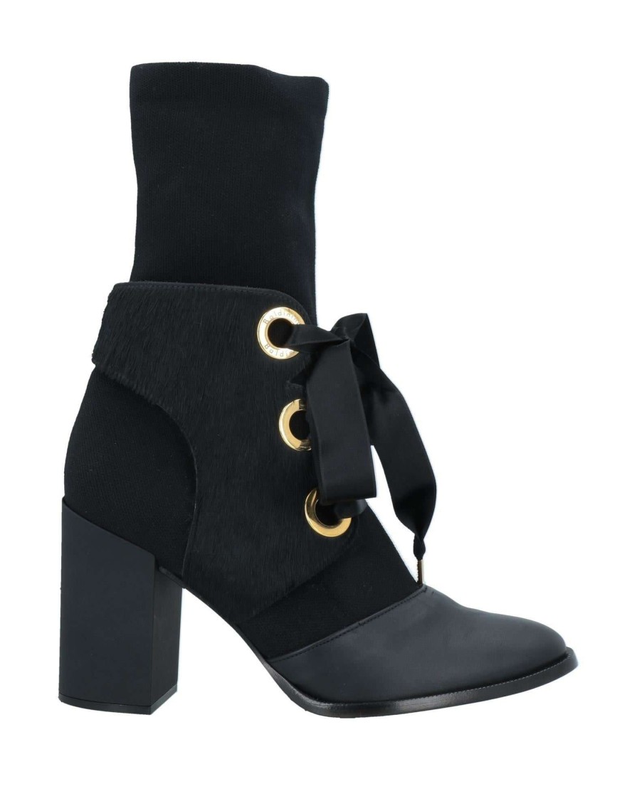 Footwear * | Baldinini Ankle Boot For Women Black