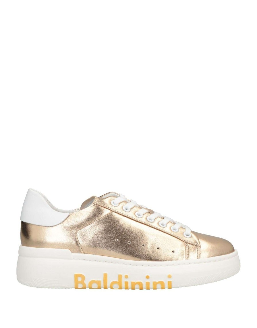 Footwear * | Baldinini Sneakers For Women Platinum