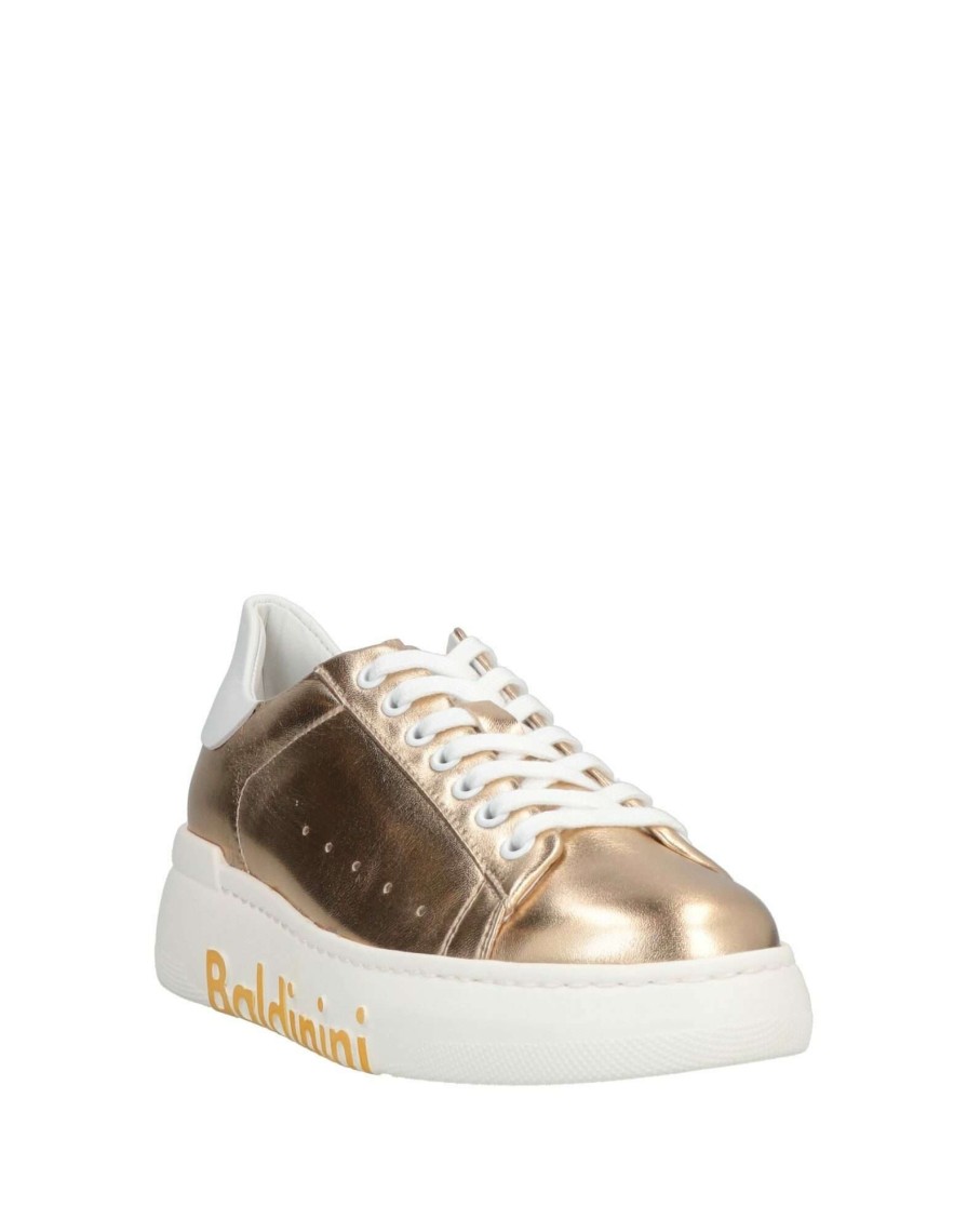 Footwear * | Baldinini Sneakers For Women Platinum