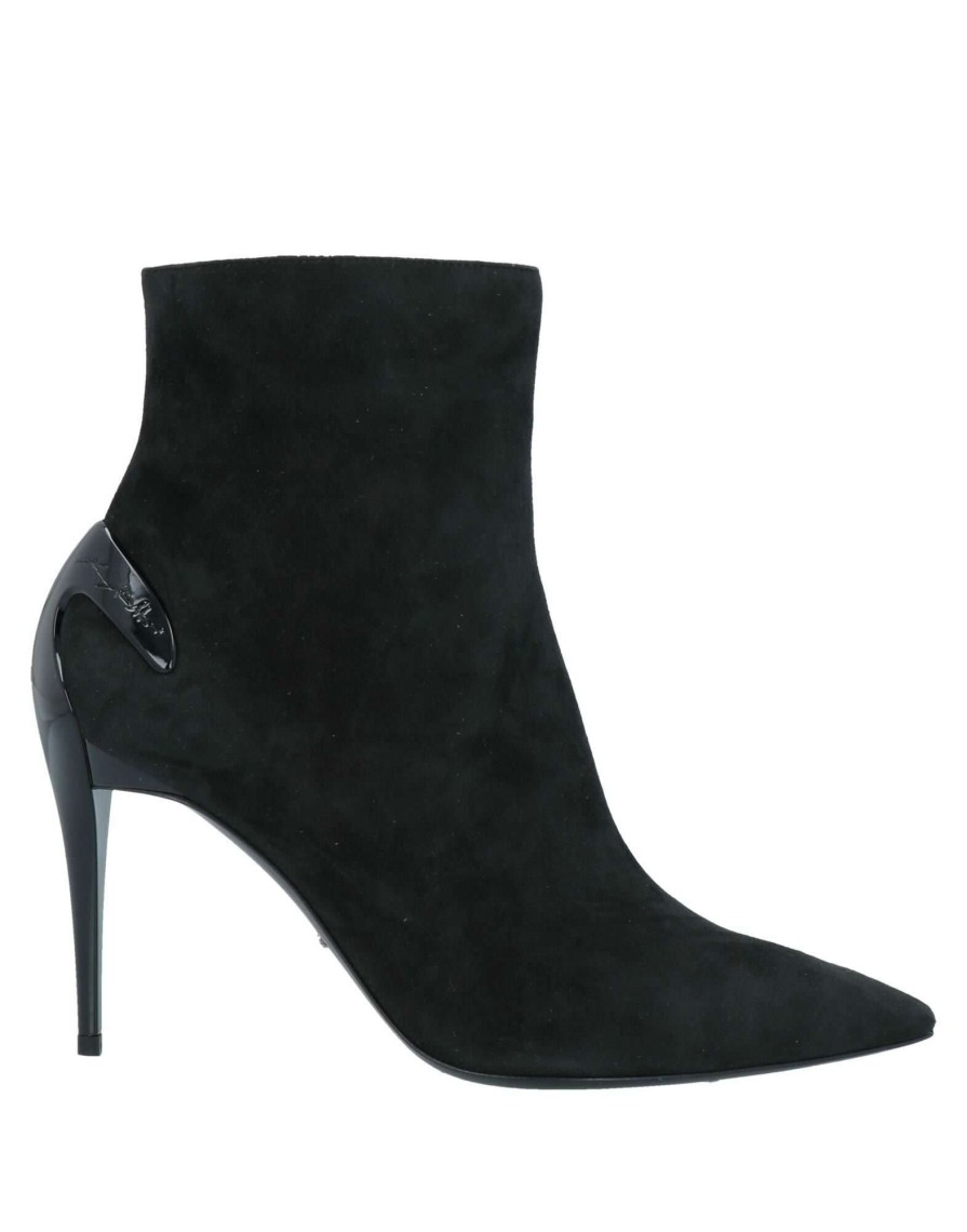 Footwear * | Baldinini Ankle Boot For Women Black