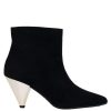 Footwear * | Baldinini Ankle Boot For Women Black