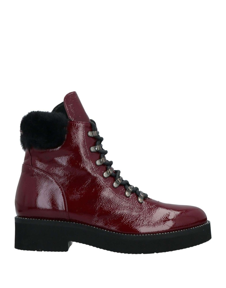 Footwear * | Baldinini Ankle Boot For Women Maroon