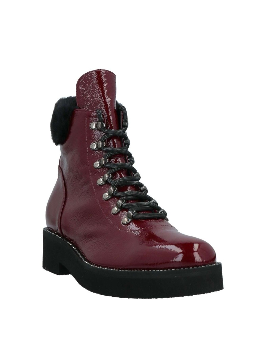 Footwear * | Baldinini Ankle Boot For Women Maroon