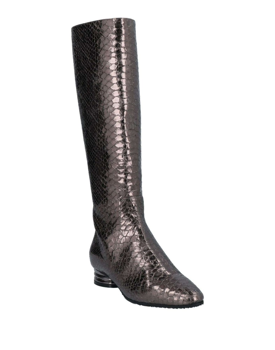 Footwear * | Baldinini Boots For Women Silver