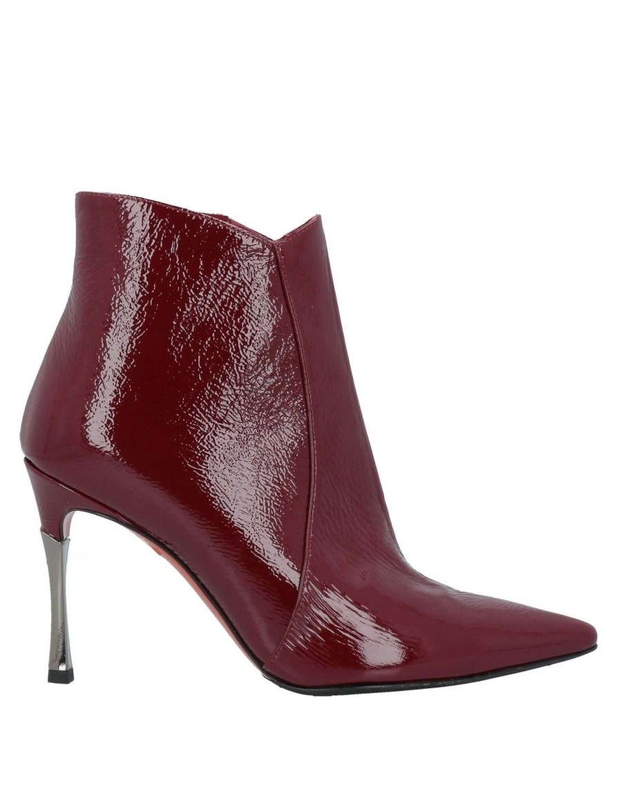 Footwear * | Baldinini Ankle Boot For Women Maroon