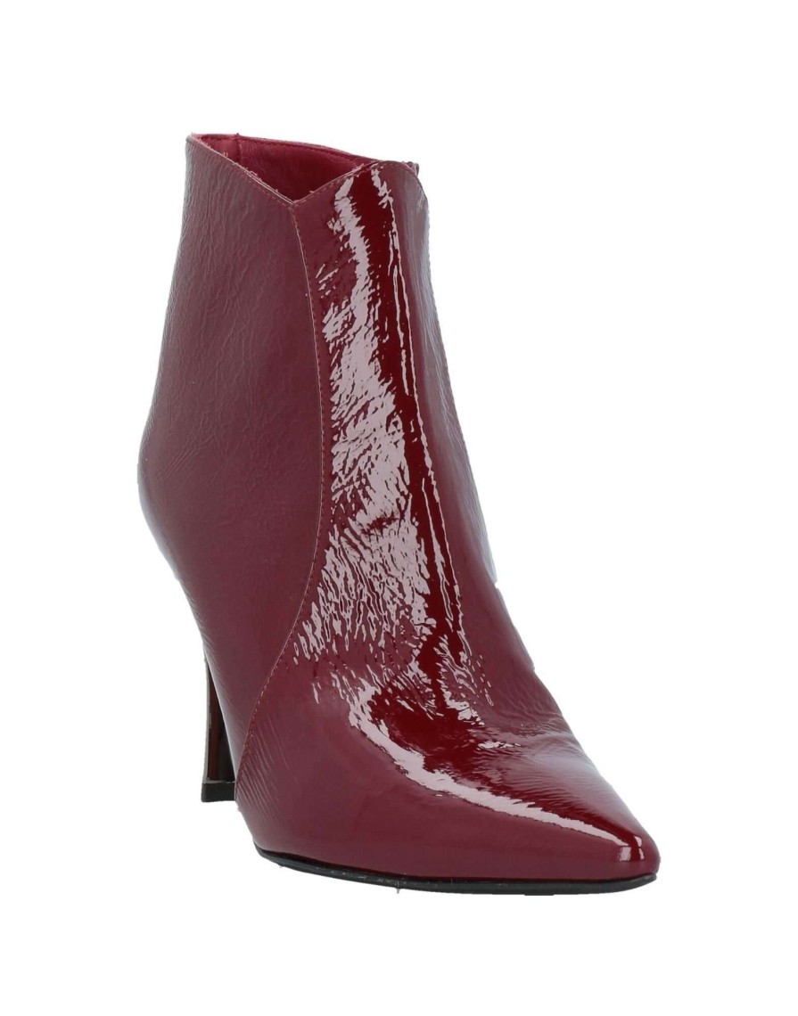 Footwear * | Baldinini Ankle Boot For Women Maroon