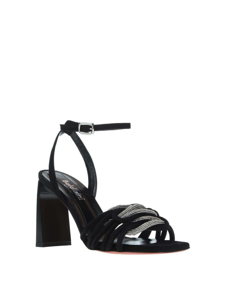 Footwear * | Baldinini Sandals For Women Black