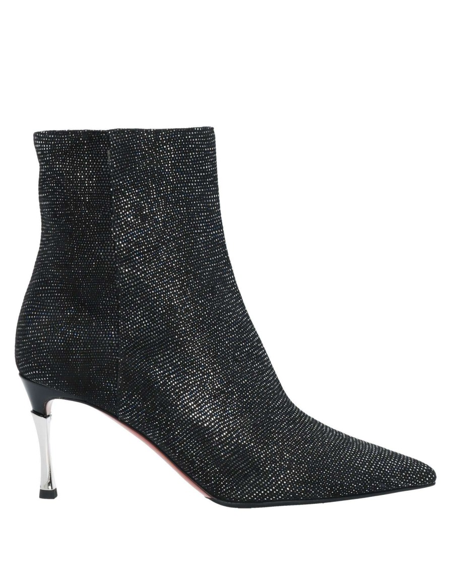 Footwear * | Baldinini Ankle Boot For Women Black