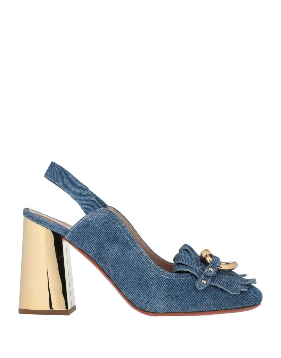 Footwear * | Baldinini Pump For Women Blue