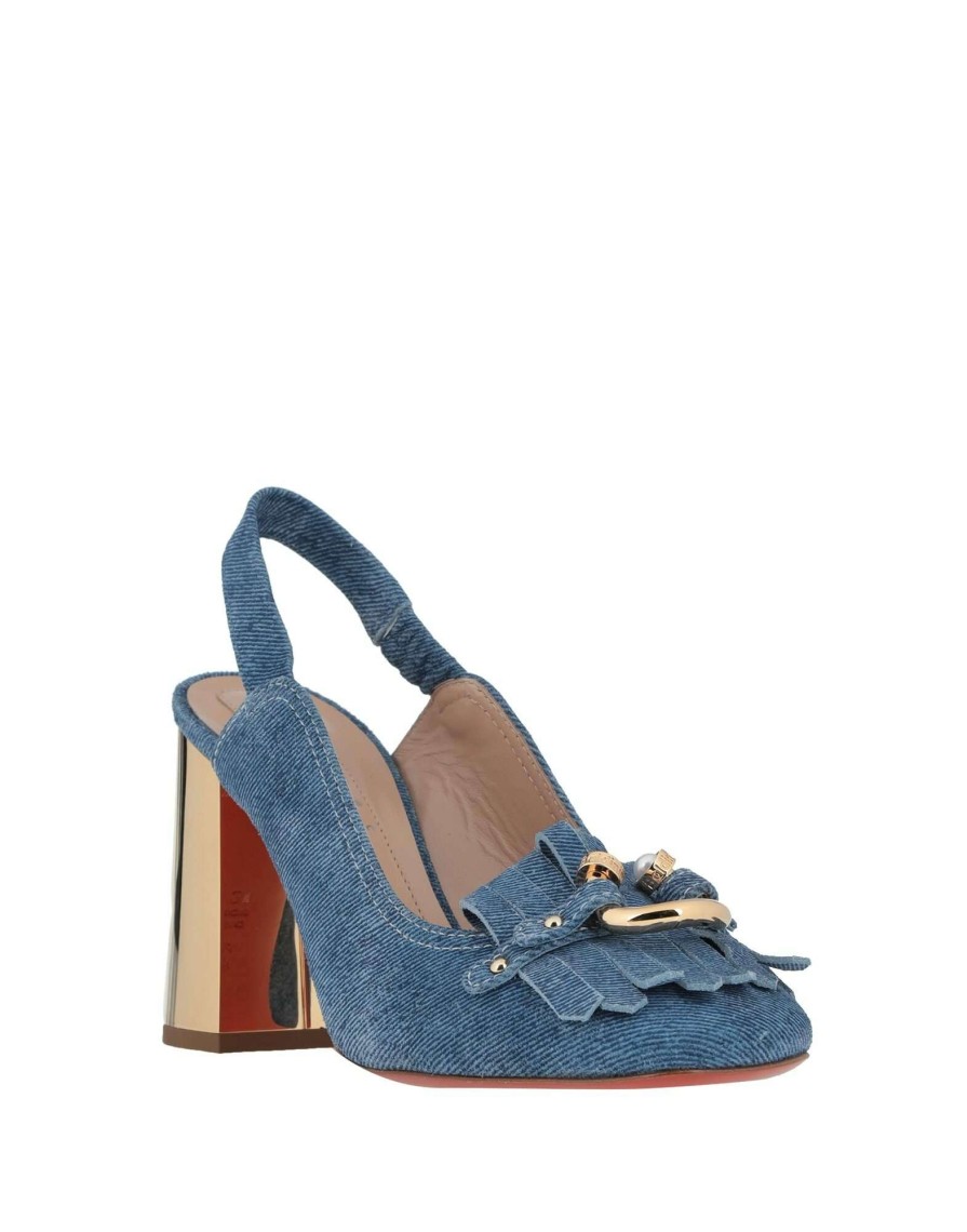 Footwear * | Baldinini Pump For Women Blue