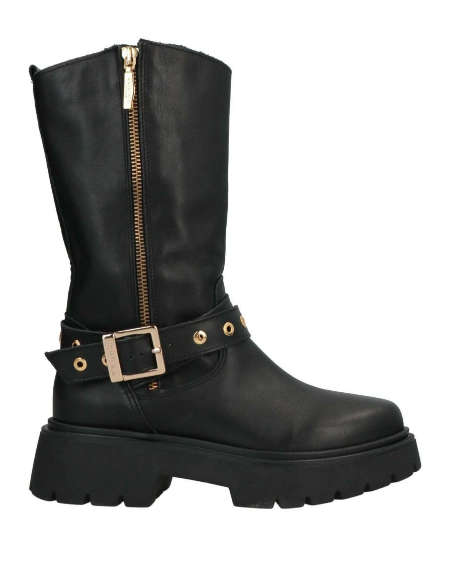 Footwear * | Baldinini Ankle Boot For Women Black