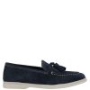 Footwear * | Baldinini Loafers For Women Dark Blue