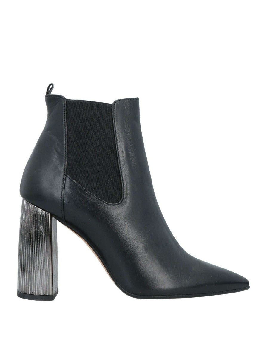 Footwear * | Baldinini Ankle Boot For Women Black