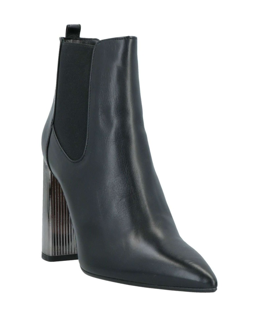 Footwear * | Baldinini Ankle Boot For Women Black